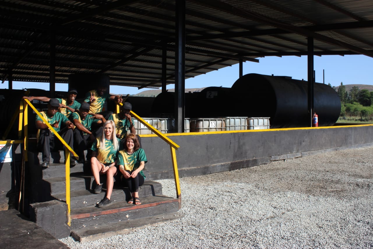 Old Oil Boys team and collection vehicles — photo 13