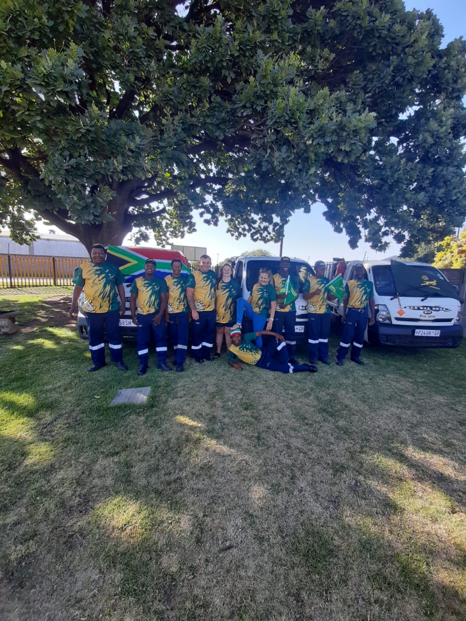 Old Oil Boys team and collection vehicles — photo 40